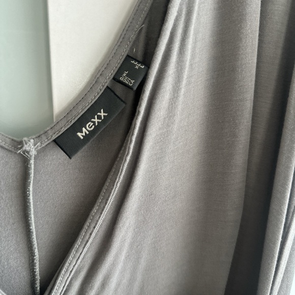Gray MEXX dress with draped detail - Picture 2 of 4